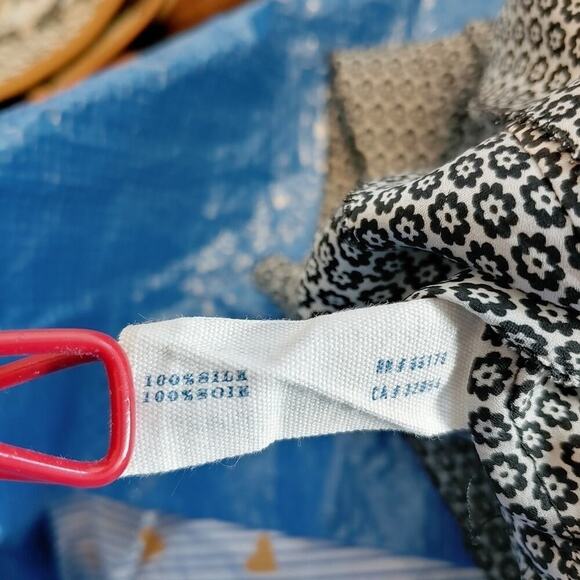 Anthropologie Leifsdottir Silk Short Sleeves Romantic Pullover Blouse Sz 12 - Picture 11 of 11